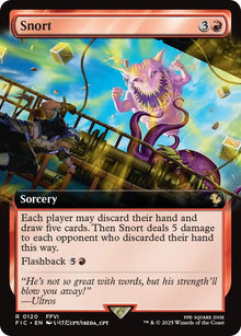 Snort (Extended Art) (120) (FIC)