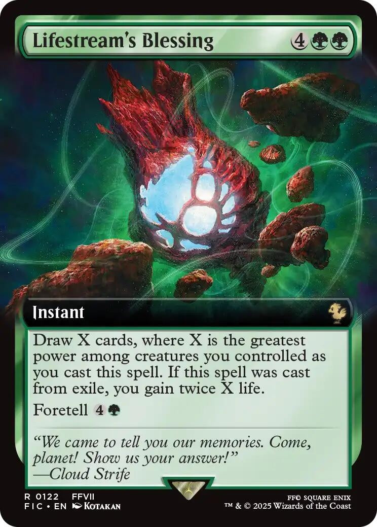 Lifestream's Blessing (Extended Art) (122) (FIC)