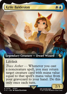 Image for Krile Baldesion (Extended Art) (176) (FIC) - Magic: The Gathering