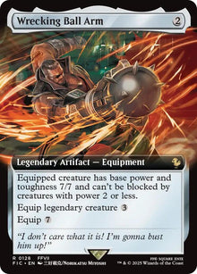 Image for Wrecking Ball Arm (Extended Art) (128) (FIC) - Magic: The Gathering