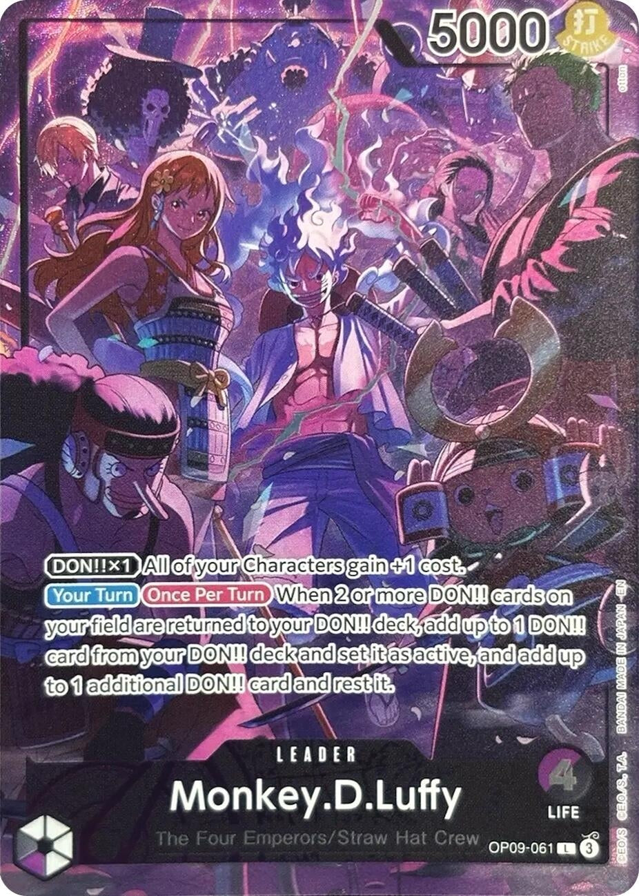 Monkey.D.Luffy (English Version 2nd Anniversary Set) (OP09-061) (OP-PR)