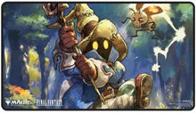 Image for FINAL FANTASY Black Stitched Playmat for Magic: The Gathering - Premium Y - Playmats