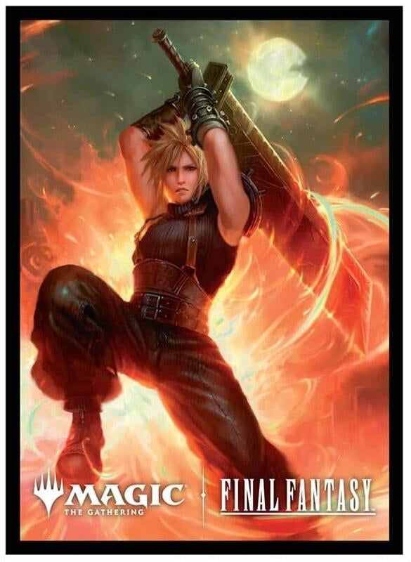 Image for FINAL FANTASY - Standard Deck Protector Sleeves for Magic: The Gathering - Commander A (100-pack) - Card Sleeves