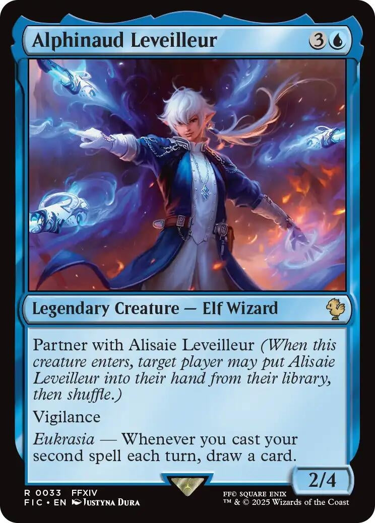 Image for Alphinaud Leveilleur (Surge Foil) (33) (FIC) - Magic: The Gathering