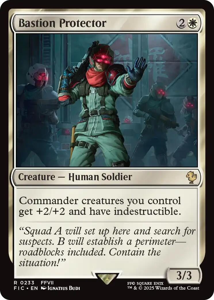 Image for Bastion Protector (Surge Foil) (233) (FIC) - Magic: The Gathering