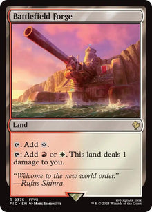 Image for Battlefield Forge (Surge Foil) (375) (FIC) - Magic: The Gathering