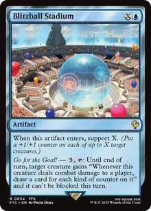 Image for Blitzball Stadium (Surge Foil) (34) (FIC) - Magic: The Gathering
