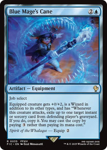 Image for Blue Mage's Cane (Surge Foil) (35) (FIC) - Magic: The Gathering