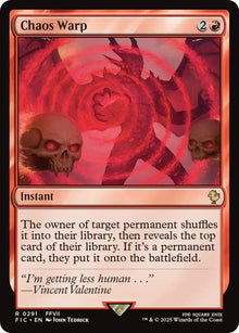 Image for Chaos Warp (Surge Foil) (291) (FIC) - Magic: The Gathering