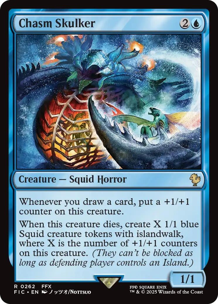 Image for Chasm Skulker (Surge Foil) (262) (FIC) - Magic: The Gathering