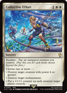 Image for Collective Effort (Surge Foil) (237) (FIC) - Magic: The Gathering
