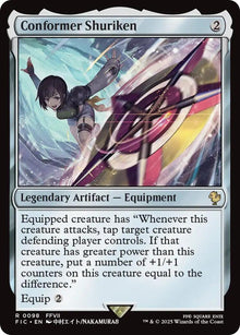 Image for Conformer Shuriken (Surge Foil) (98) (FIC) - Magic: The Gathering