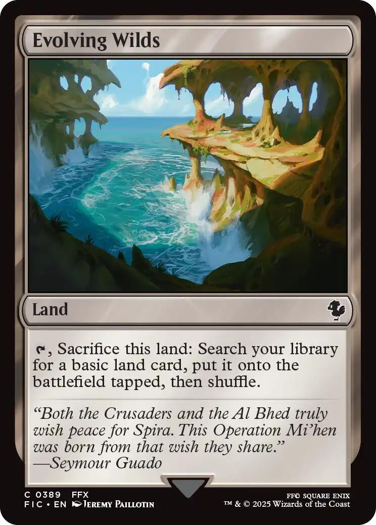 Image for Evolving Wilds (Surge Foil) (389) (FIC) - Magic: The Gathering