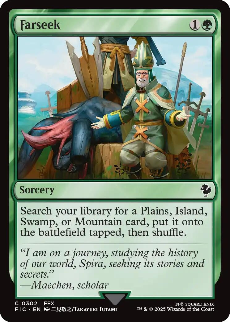 Image for Farseek (Surge Foil) (302) (FIC) - Magic: The Gathering