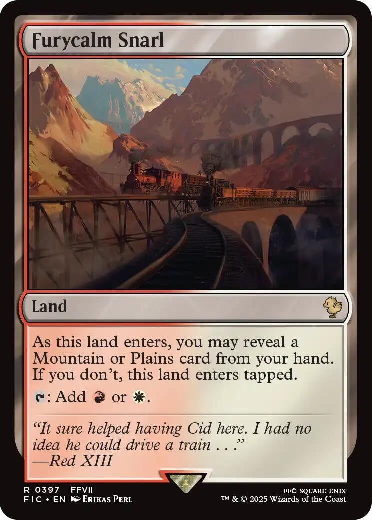 Image for Furycalm Snarl (Surge Foil) (397) (FIC) - Magic: The Gathering