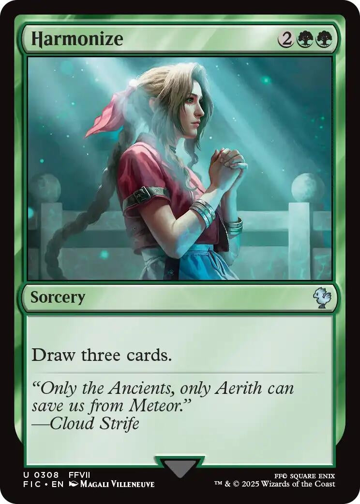 Image for Harmonize (Surge Foil) (308) (FIC) - Magic: The Gathering