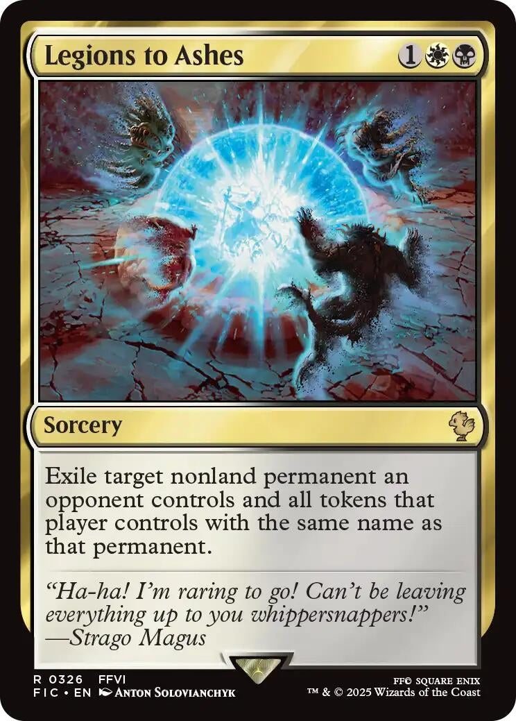 Image for Legions to Ashes (Surge Foil) (326) (FIC) - Magic: The Gathering