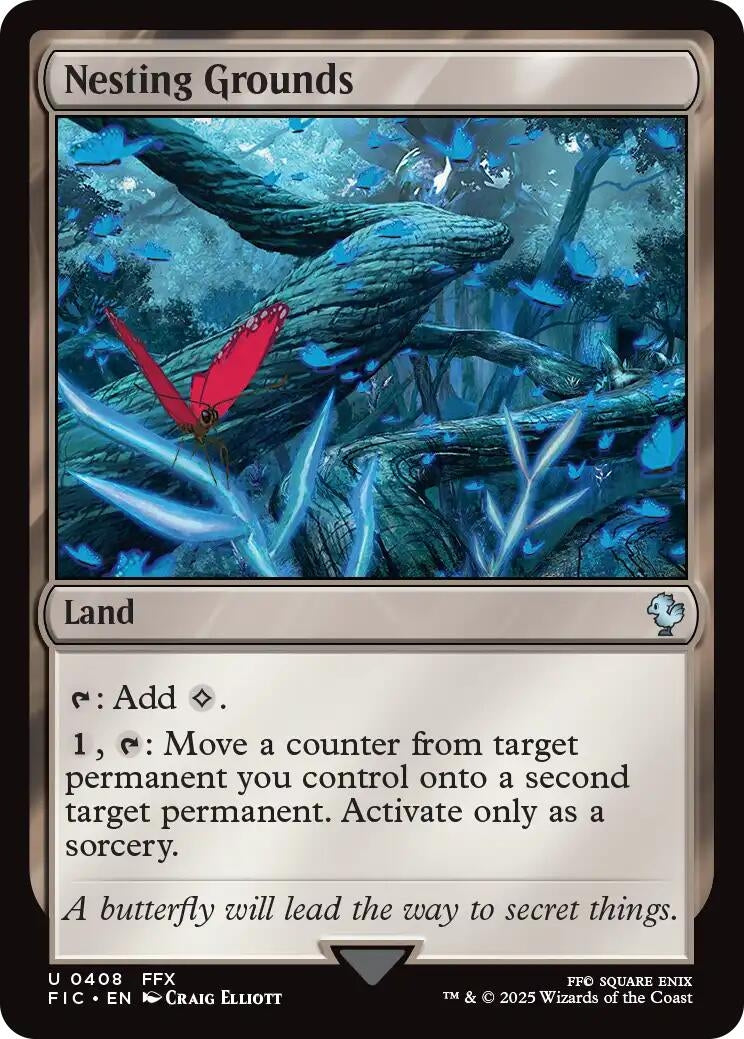 Image for Nesting Grounds (Surge Foil) (408) (FIC) - Magic: The Gathering