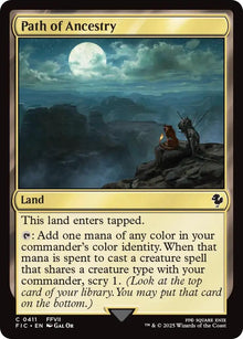 Image for Path of Ancestry (Surge Foil) (411) (FIC) - Magic: The Gathering