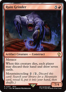 Image for Ruin Grinder (Surge Foil) (297) (FIC) - Magic: The Gathering