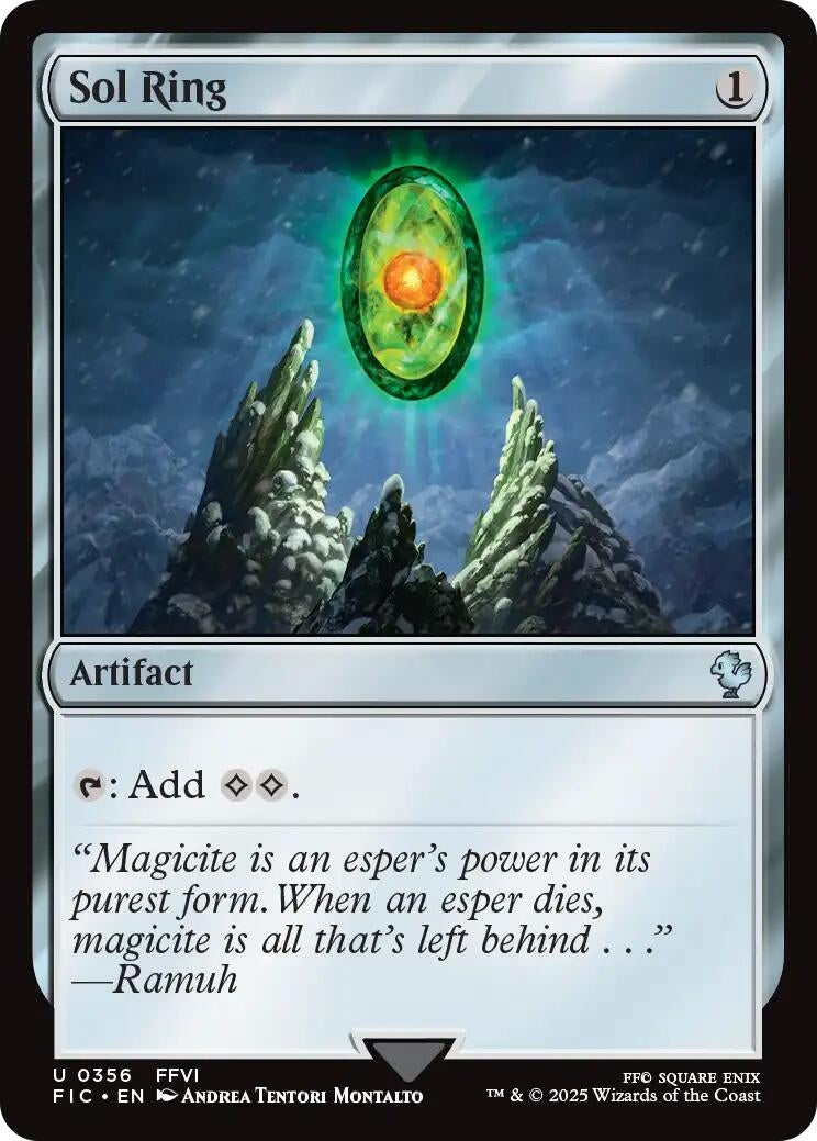 Image for Sol Ring (0356) (Surge Foil) (356) (FIC) - Magic: The Gathering