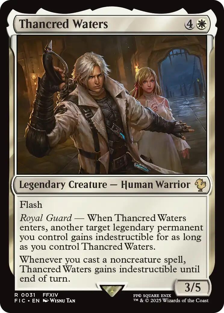 Image for Thancred Waters (Surge Foil) (31) (FIC) - Magic: The Gathering