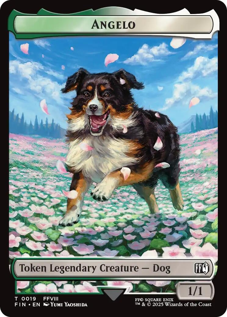 Image for Angelo // Darkstar Double-Sided Token (19 // 20) (FIN) - Magic: The Gathering