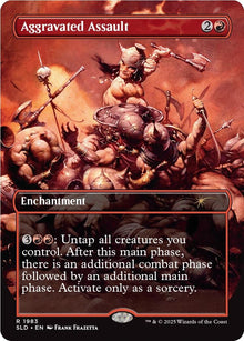 Image for Aggravated Assault (1983) (1983) (SLD) - Magic: The Gathering