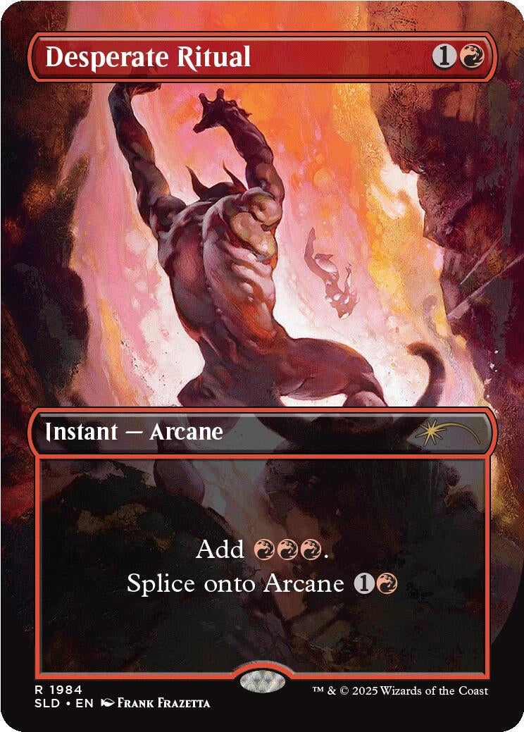 Image for Desperate Ritual (1984) (1984) (SLD) - Magic: The Gathering