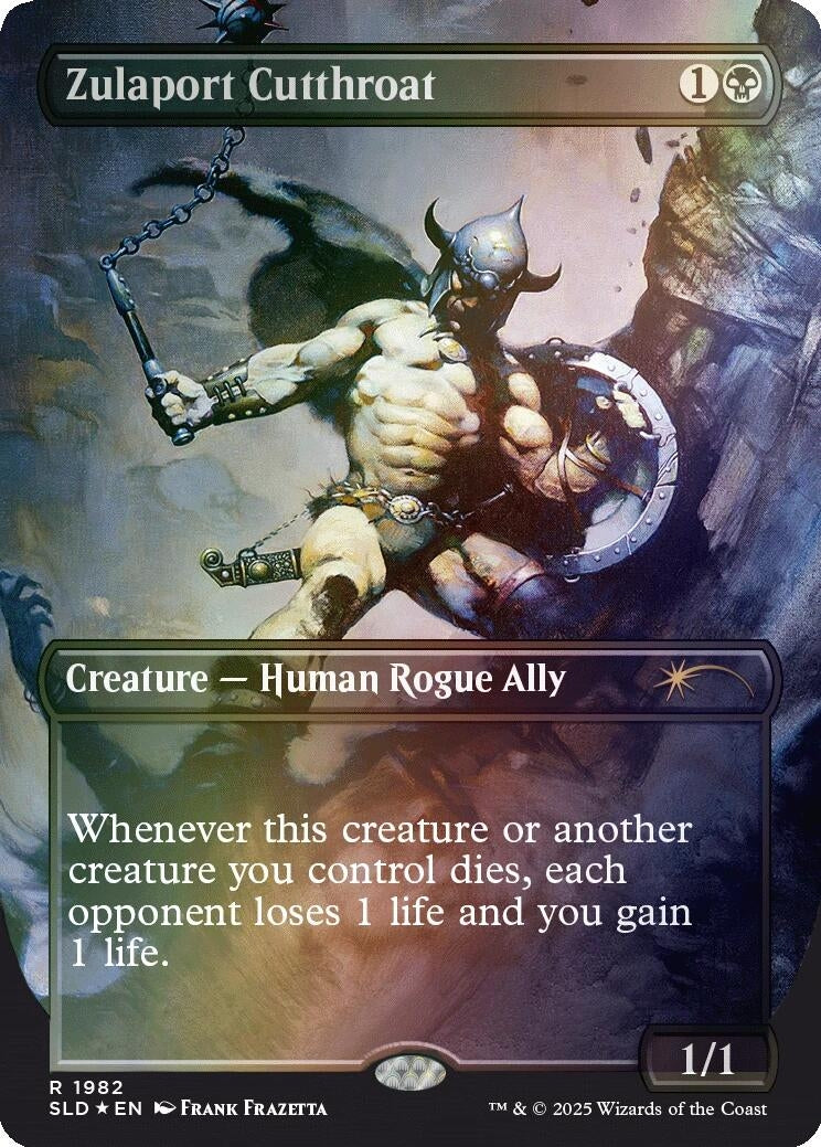 Image for Zulaport Cutthroat (1982) (Rainbow Foil) (1982) (SLD) - Magic: The Gathering