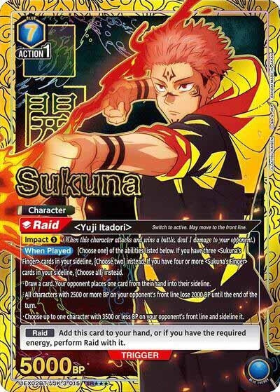 Sukuna (015) (SR***) (UEX02BT/JJK-3-015) (UEX02BT)