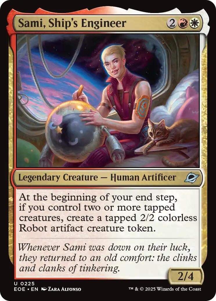 Image for Sami, Ship's Engineer (225) (EOE) - Magic: The Gathering
