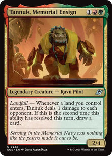 Image for Tannuk, Memorial Ensign (233) (EOE) - Magic: The Gathering