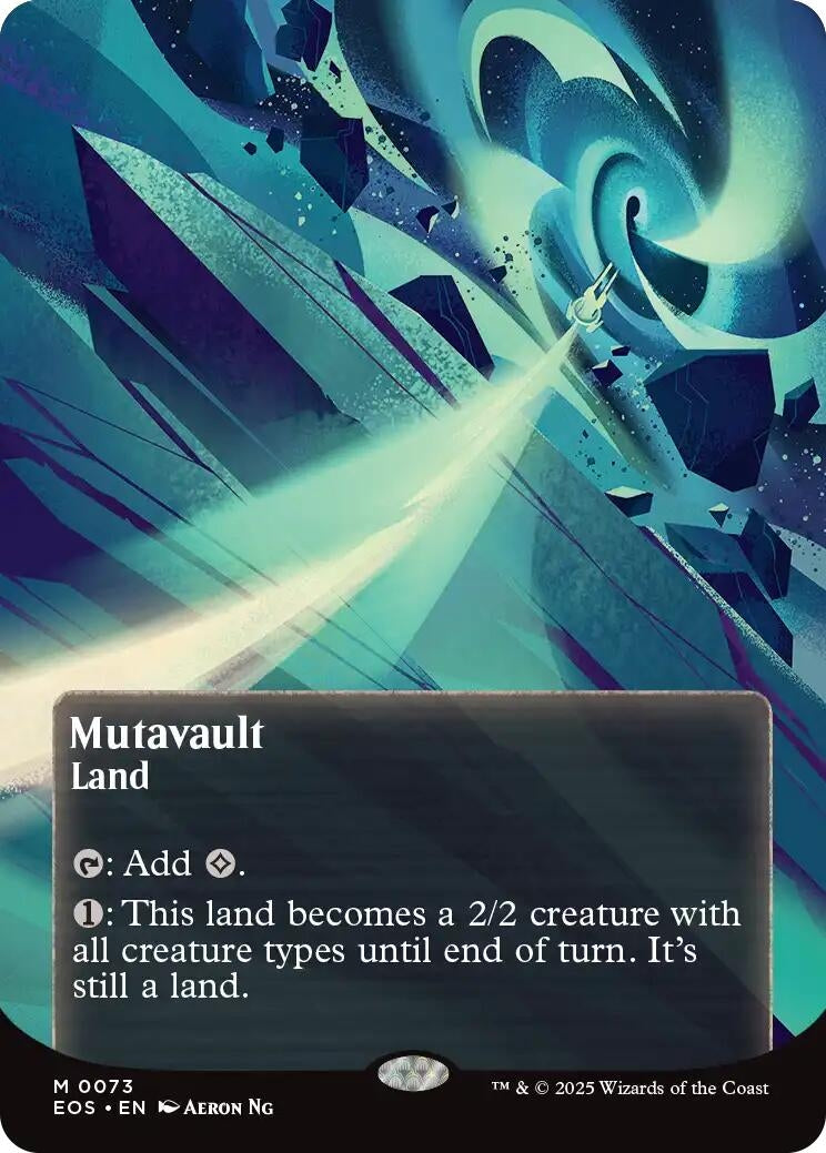 Image for Mutavault (0073) (Borderless) (73) (EOS) - Magic: The Gathering