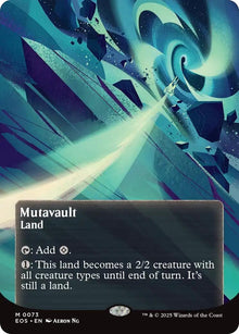 Image for Mutavault (0073) (Borderless) (73) (EOS) - Magic: The Gathering