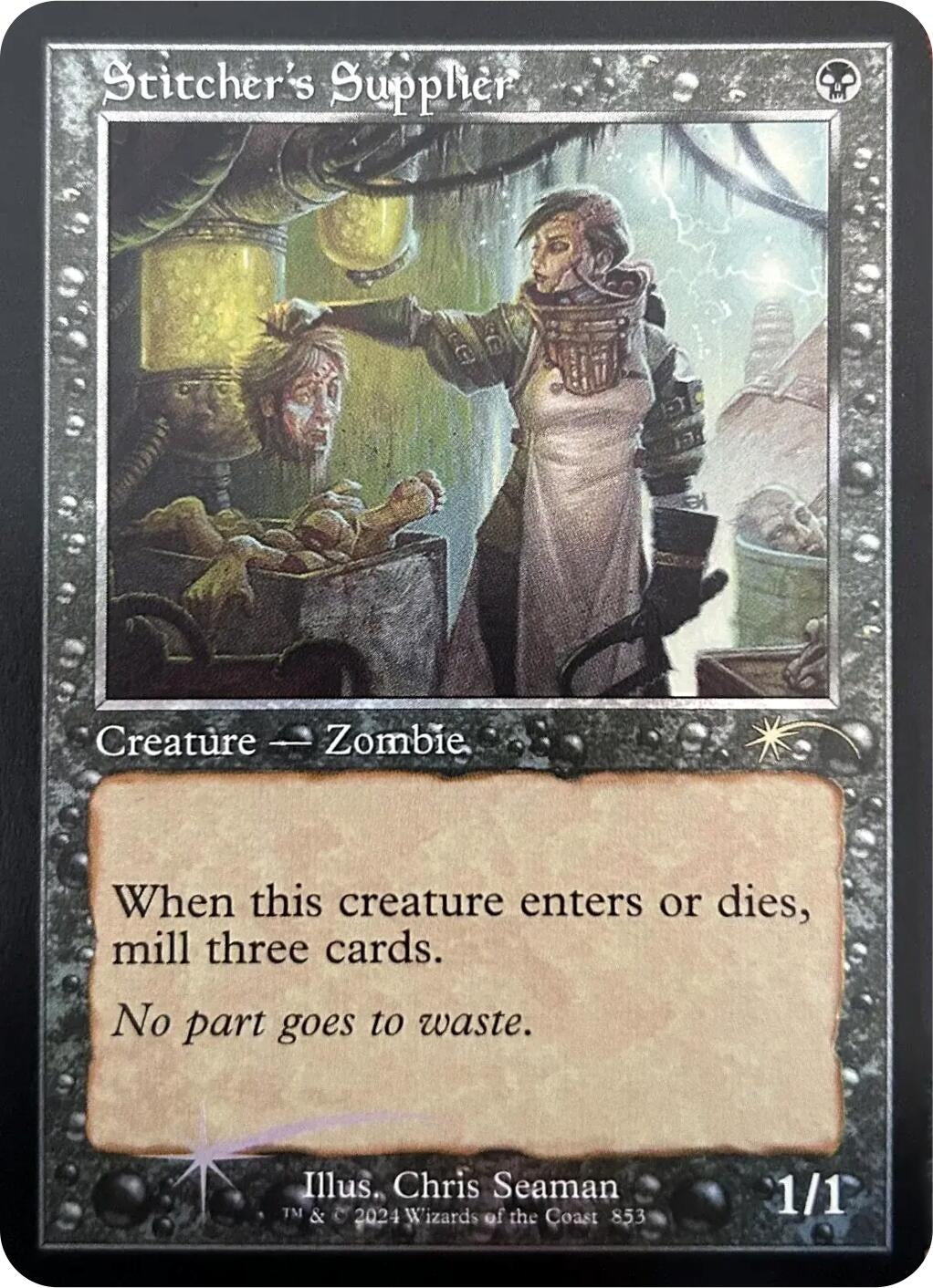 Image for Stitcher's Supplier (Retro Frame) (853) (SLD) - Magic: The Gathering