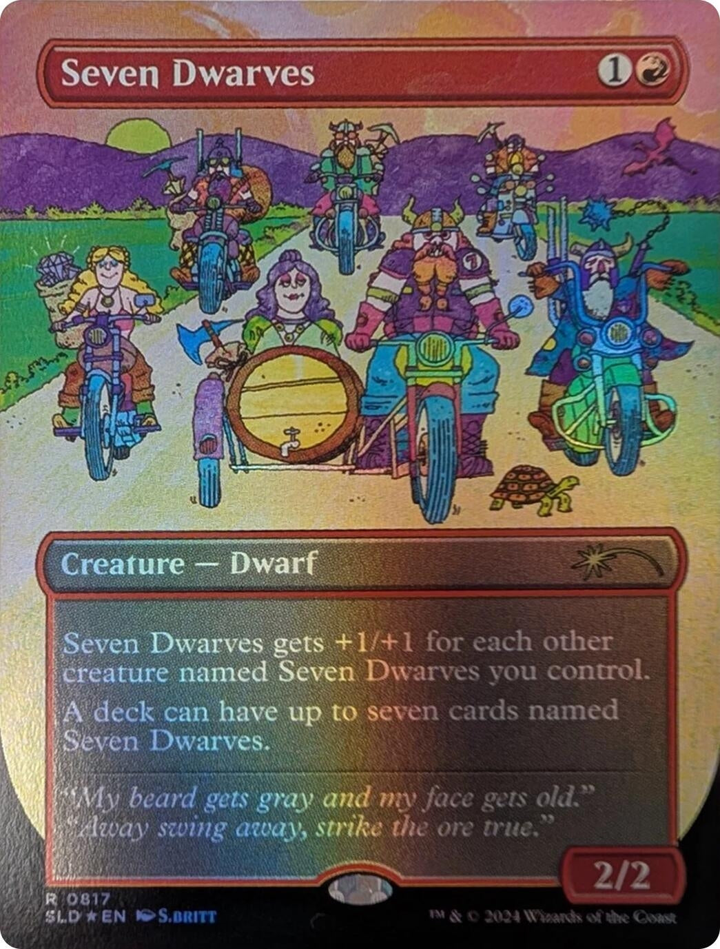 Image for Seven Dwarves (0817) (817) (SLD) - Magic: The Gathering
