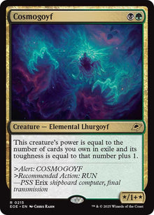 Image for Cosmogoyf (215) (EOE) - Magic: The Gathering
