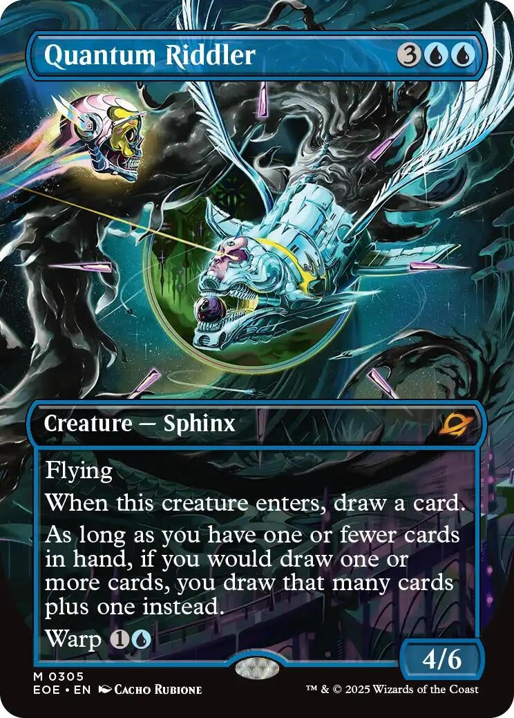 Quantum Riddler (Borderless) (305) (EOE)