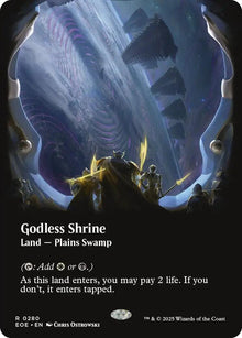 Image for Godless Shrine (Borderless) (280) (EOE) - Magic: The Gathering