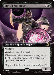 Image for Sunset Saboteur (Extended Art) (334) (EOE) - Magic: The Gathering
