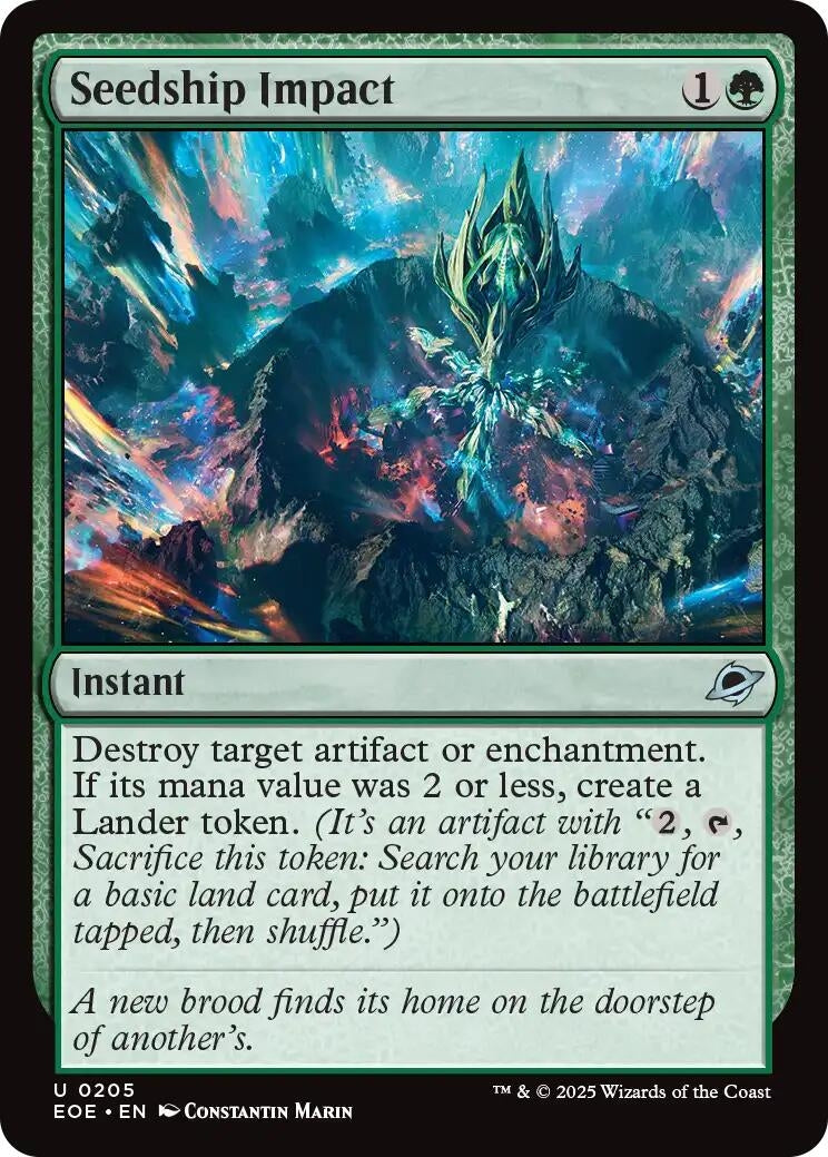 Image for Seedship Impact (205) (EOE) - Magic: The Gathering