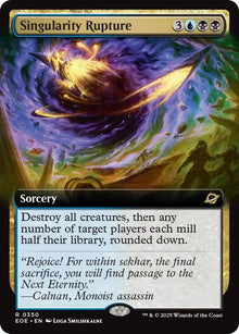 Image for Singularity Rupture (Extended Art) (350) (EOE) - Magic: The Gathering