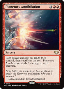 Image for Planetary Annihilation (12) (EOC) - Magic: The Gathering