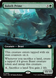 Image for Baloth Prime (Extended Art) (33) (EOC) - Magic: The Gathering