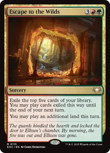 Image for Escape to the Wilds (115) (EOC) - Magic: The Gathering