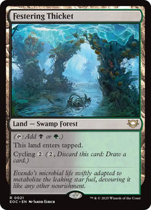 Image for Festering Thicket (21) (EOC) - Magic: The Gathering