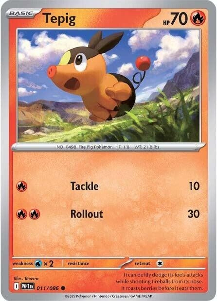 Tepig (011/086) (WHT)