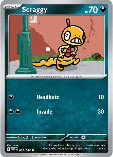 Scraggy (057/086) (WHT)