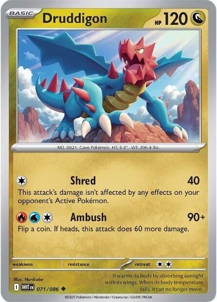 Druddigon (071/086) (WHT)